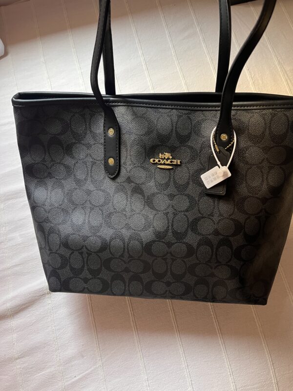 Sac Cabas Coach Signature Canvas –NOIR