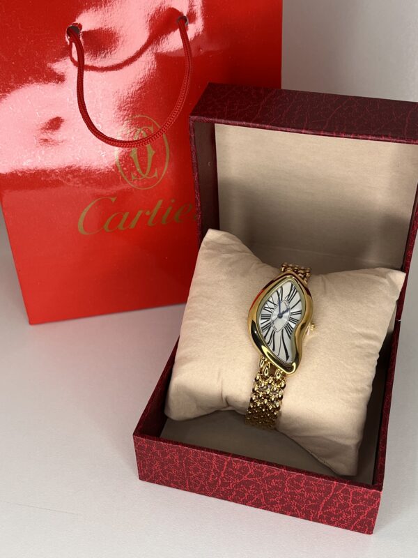 Cartier Crash – Édition Dorée Cadran Blanc