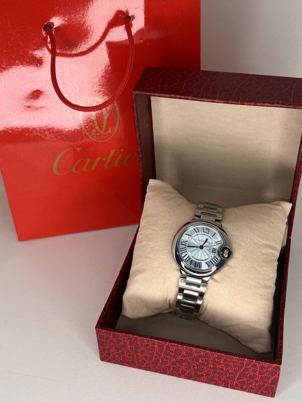Cartier Ballon Bleu – Acier Cadran Argent