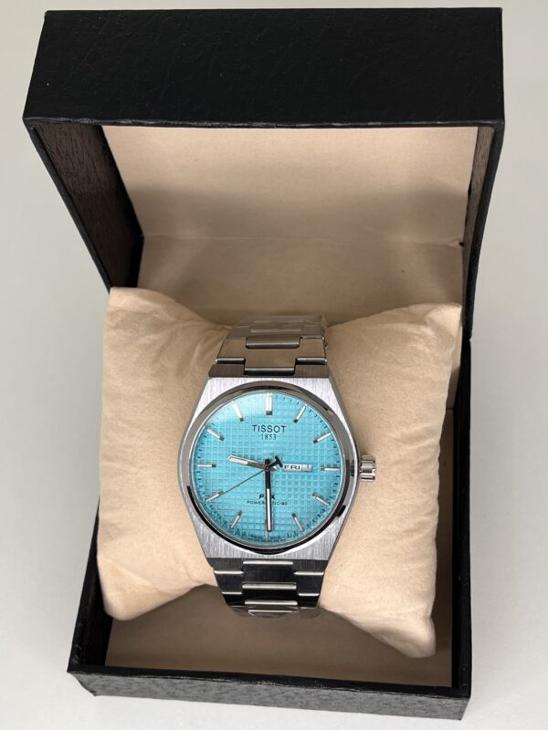 Tissot PRX Powermatic 80 – Cadran Turquoise Texturé