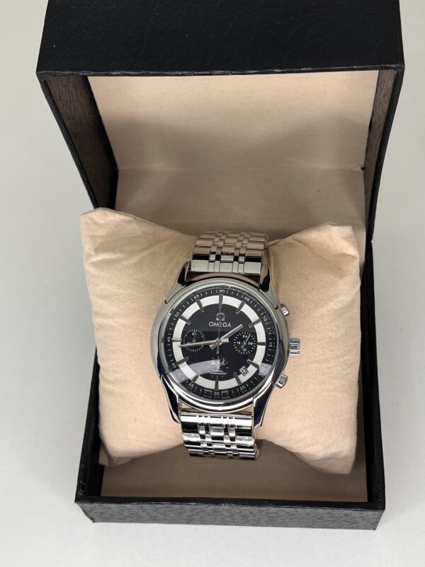 Omega De Ville Chronographe - Cadran Noir & Bracelet Acier