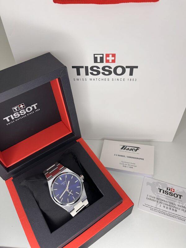 Tissot PRX Powermatic 80 – Cadran Bleu Soleillé