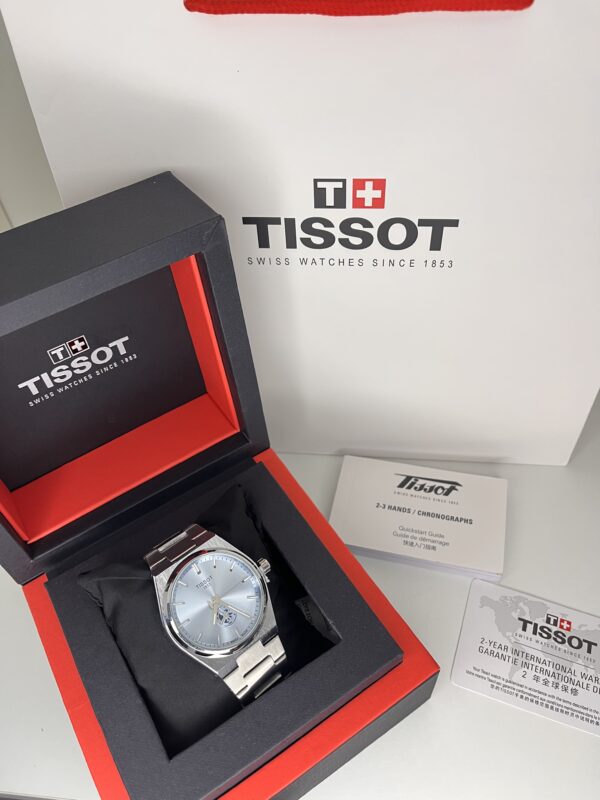 Tissot PRX Powermatic 80 – Cadran Argenté Soleillé avec index appliqués