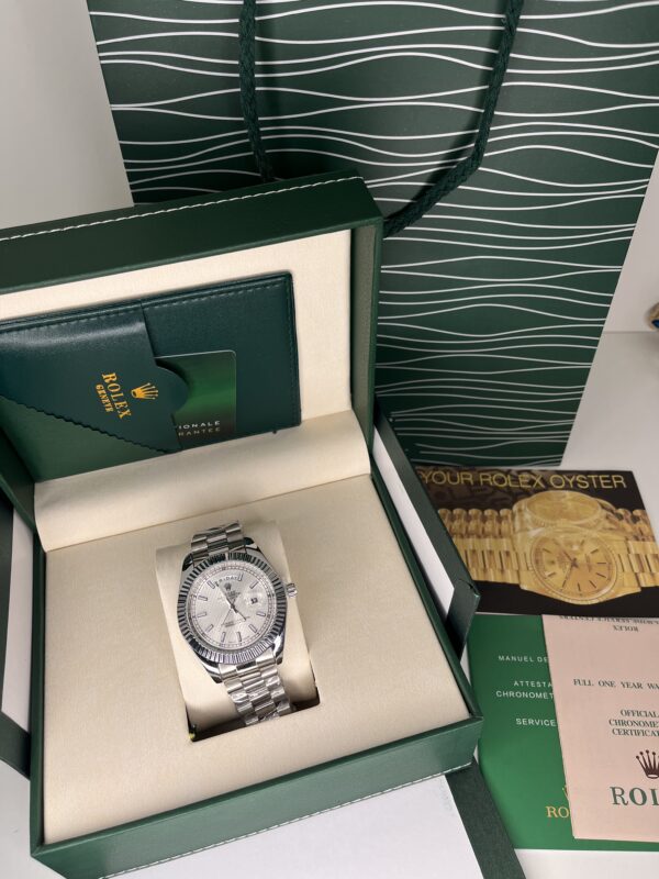 Rolex Datejust – Acier Inoxydable & Cadran Argent