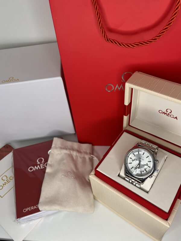 Omega De Ville Co-Axial Chronograph – Cadran Argent & Bracelet Acier