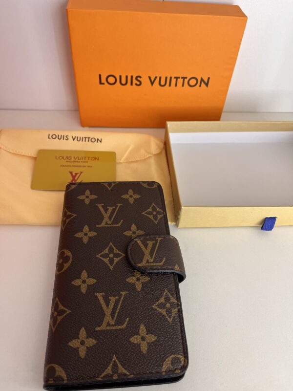 porte telephone lv noir