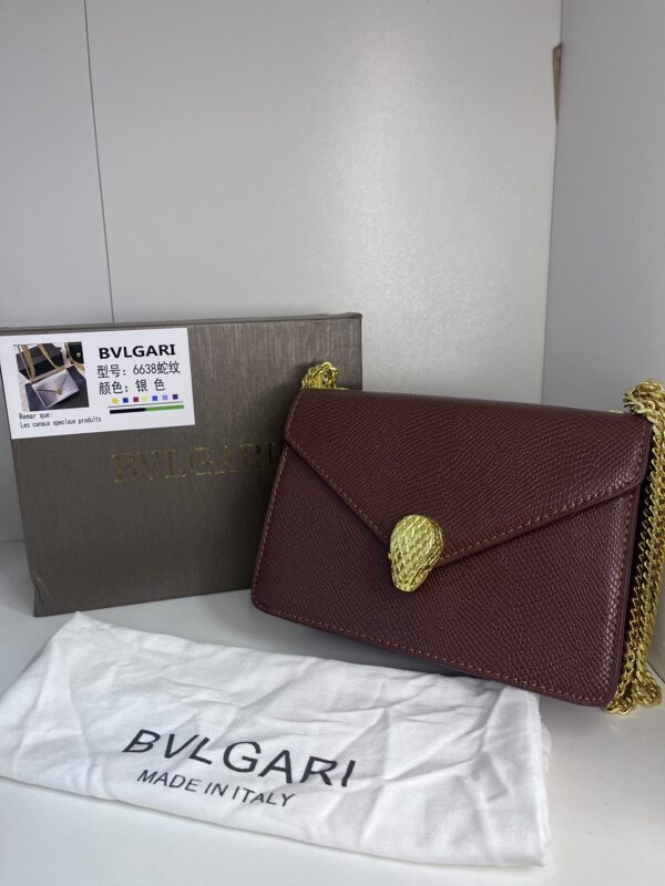 sac Bvlgari accessoires en dorée