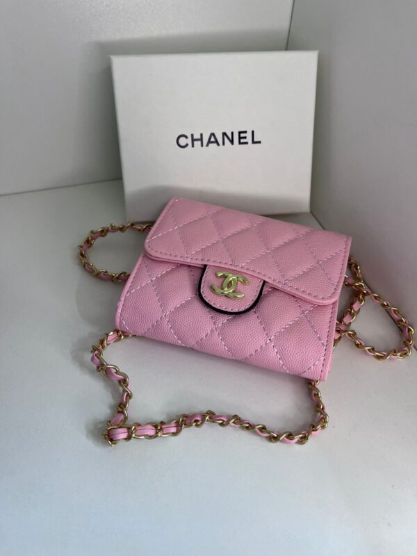 petit sac channel rose